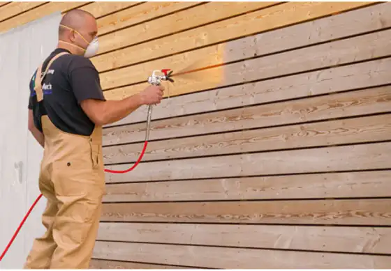 Pintando Madeira com Maquina airless de pintura
