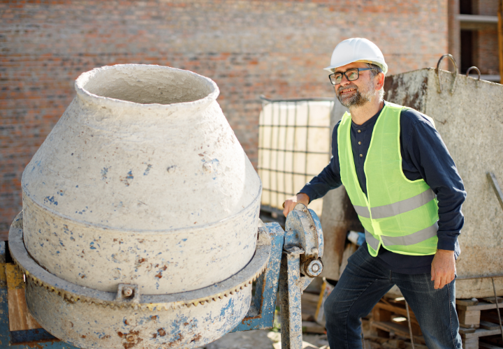 Construtor com Betoneira 400l