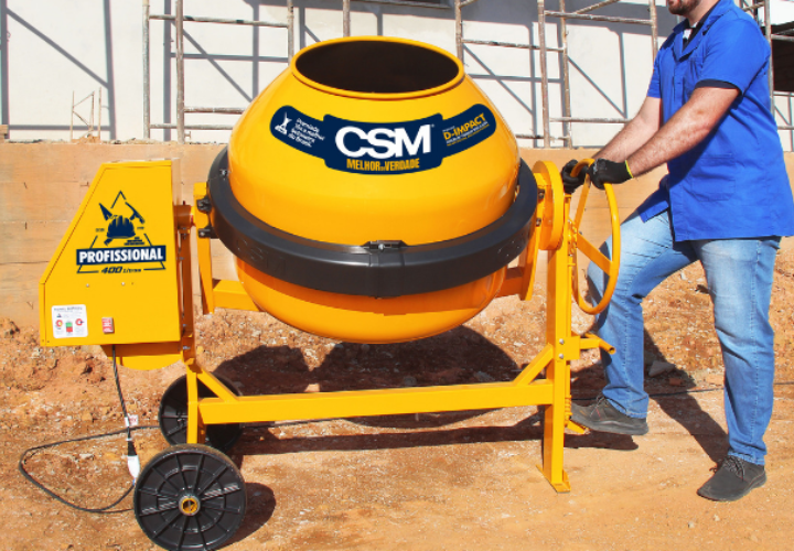 Locação de Betoneira 400l