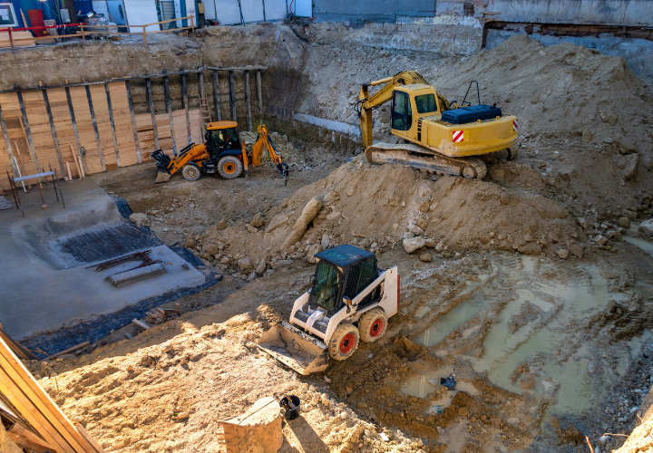Aluguel de Mini Escavadeira para Construção civil