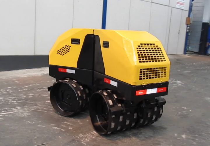 Rolo Compactador controle remoto