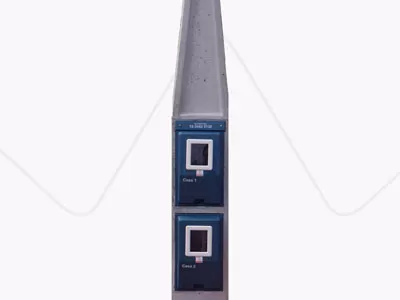 Poste 2 Caixas – CPFL (Frontal)